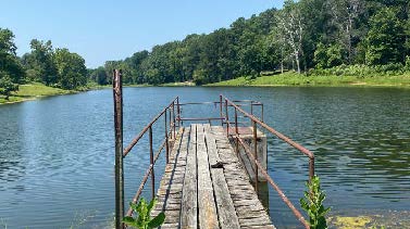 Westmoreland Lake dock